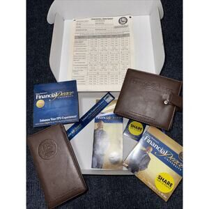 Financial Peace University 16 Audio CD set w Brown Case 2008 Envelope System +++